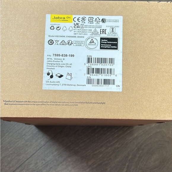 Jabra Evolve 75 Wireless Headset - Picture 3 of 4